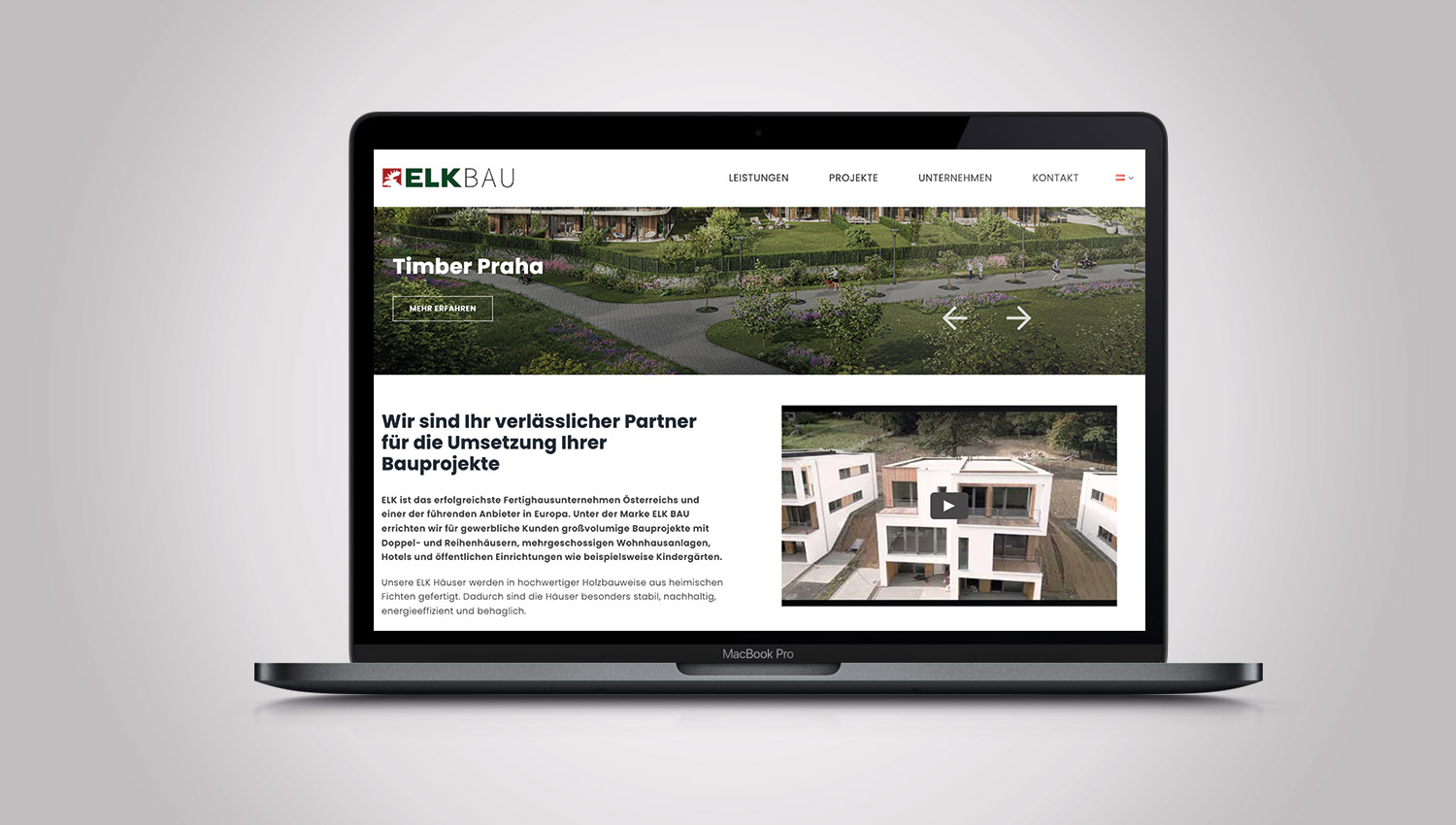 Elk Bau Website